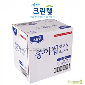 Å©¸°·¦ Á¾ÀÌÄÅ 6.5oz (50°³ * 20ºÀ) 1000P 8801252230106